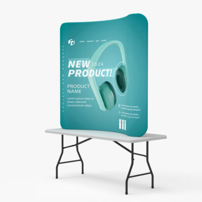 Tension Fabric Displays - Curved