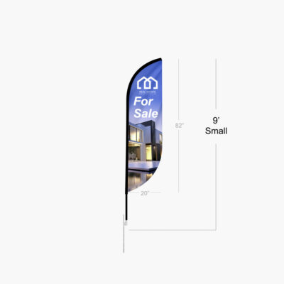 Feather Convex Flag