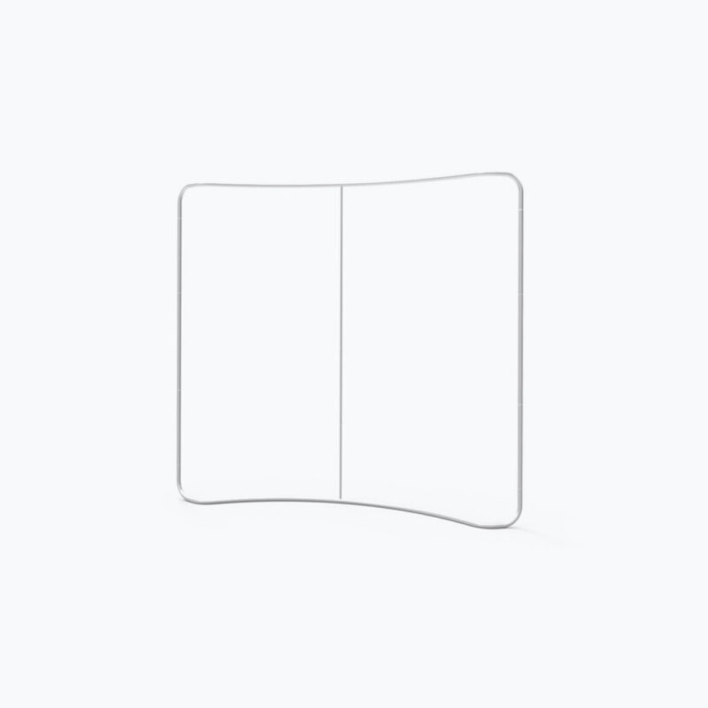 8ft Curved Tension Fabric Display (Hardware Only)